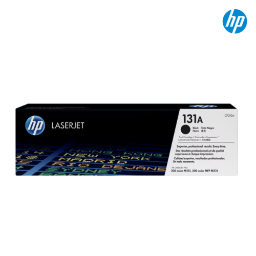 ตลับหมึกแท้ Toner Original Compatible HP CF210A Black, 131A